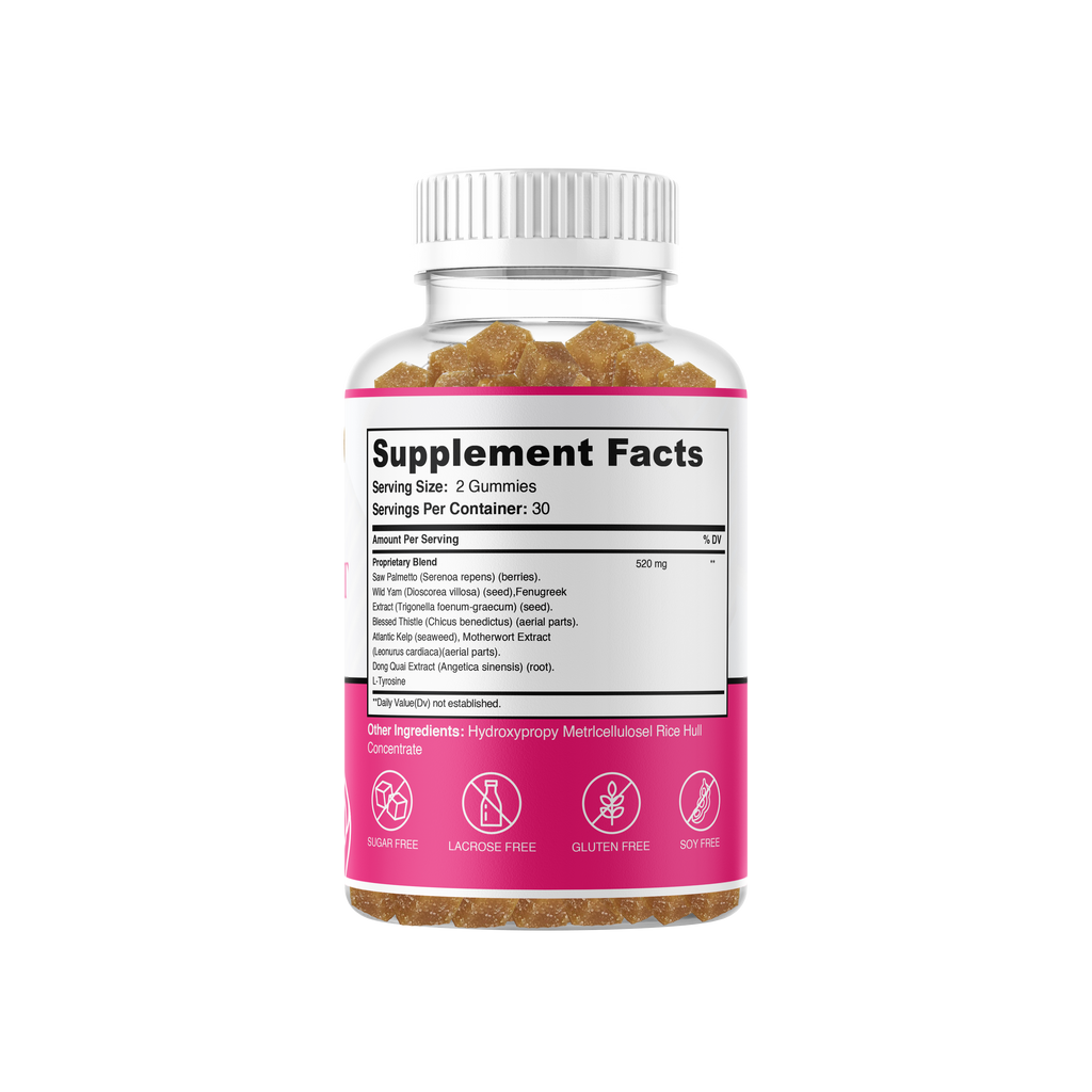 Kurvy Girl Gainz™ Peach Support Gummies